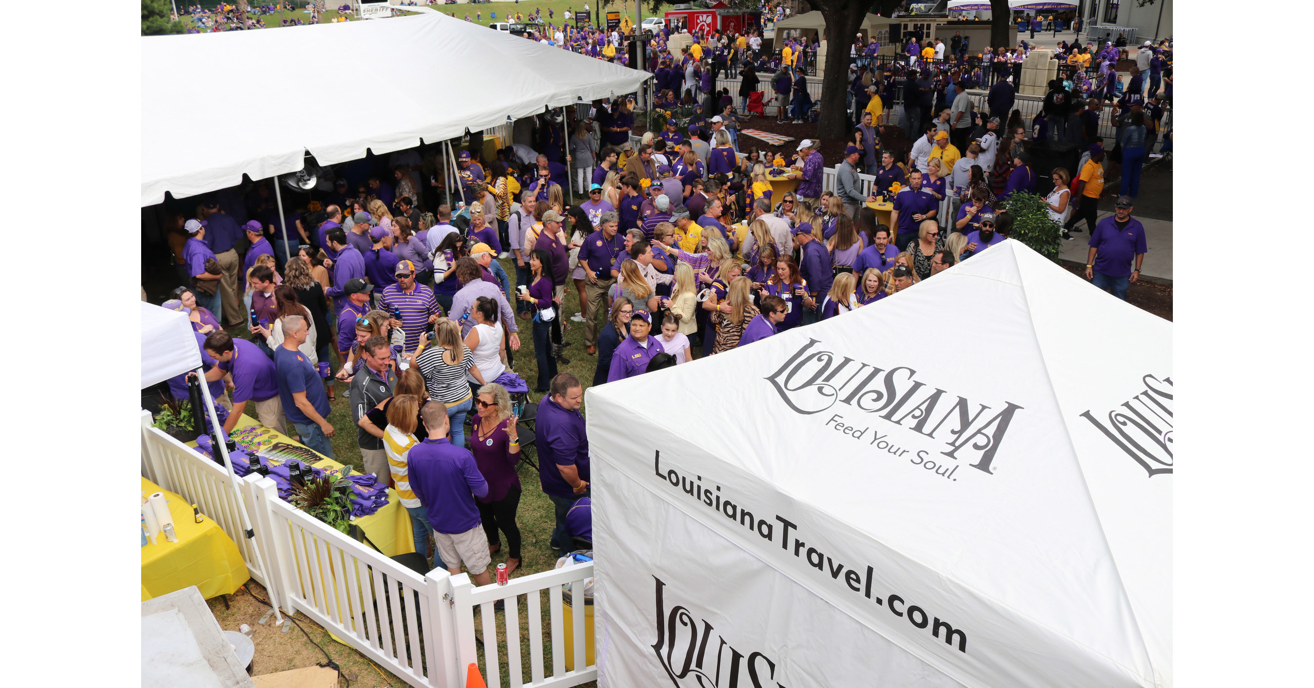 LSU Served Tailgates and Music Legend with a Side of 'Gator