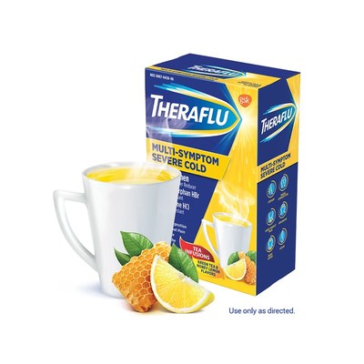 Theraflu Multi-Symptom Severe Cold Hot Liquid Powder