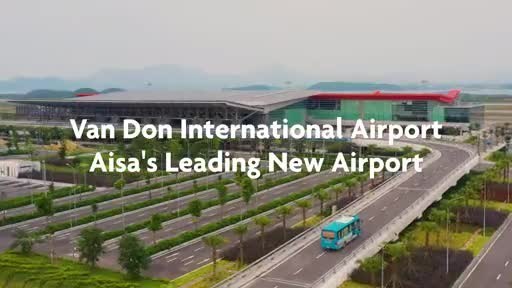 Der Van Don International Airport in der vietnamesischen Provinz Quang Ninh wird zu Asiens führendem neuen Flughafen 2019 ernannt
