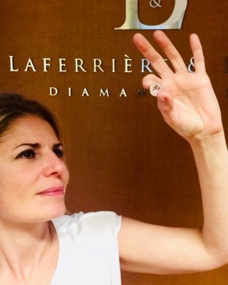Le plus gros diamant brut achet au Qubec chez Laferrire & Brixi Diamantaires (Groupe CNW/Laferrire & Brixi Diamantaires)