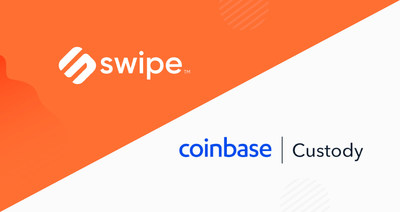 Swipe teams up with Coinbase Custody to provide tailored solutions for Swipe Wallet users.