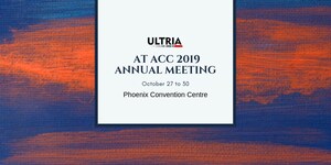 Ultria Announces Its Participation and Blue Sponsorship at ACC Annual Meeting 2019