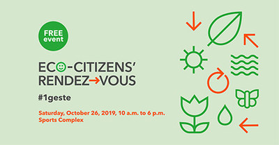 Eco-Citizens’ Rendez-Vous, October 26 (CNW Group/Ville de Montréal - Arrondissement de Saint-Laurent)
