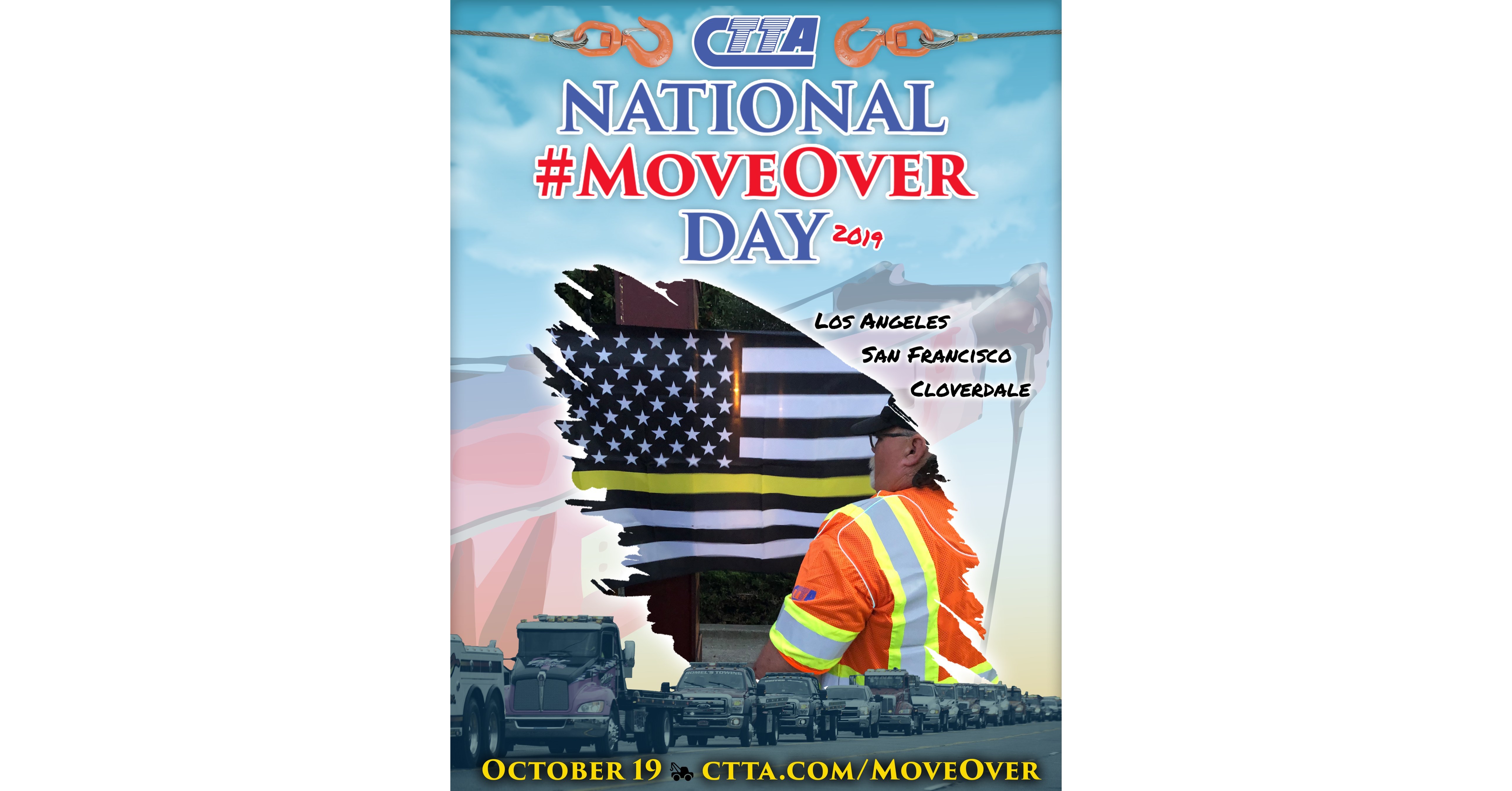 Join The California Tow Truck Association for National Move Over Day in