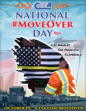 Join The California Tow Truck Association for National Move Over Day in Three Locations