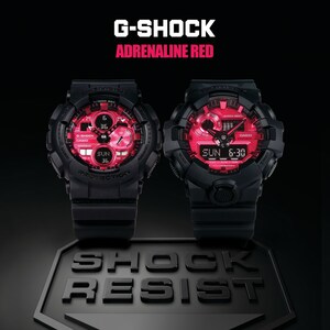 Casio G-SHOCK Introduces All-New Adrenalin Red Series Of Men's Timepieces