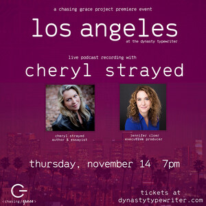 Author Cheryl Strayed Joins the Chasing Grace Project for Premiere Event in Los Angeles