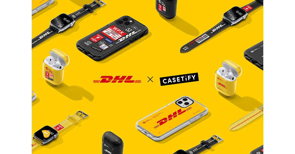 New CASETiFY Tech Accessories Co-Lab Collection Celebrates DHL's 50th ...