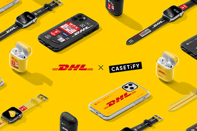 New CASETiFY Tech Accessories Co-Lab Collection Celebrates DHL's 50th Anniversary