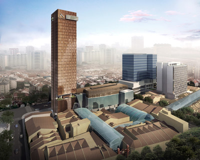 Artist’s Impression of The Clan Hotel Singapore 