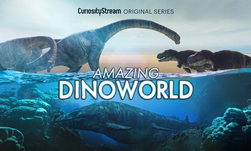 The original series 'Amazing Dinoworld' is available on CuriosityStream starting October 17