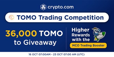 Crypto.com App TOMO Listing Promotion