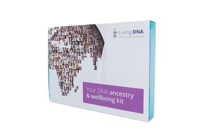 Living DNA Genealogy and Wellbeing Kit, one of four new Living DNA kits
