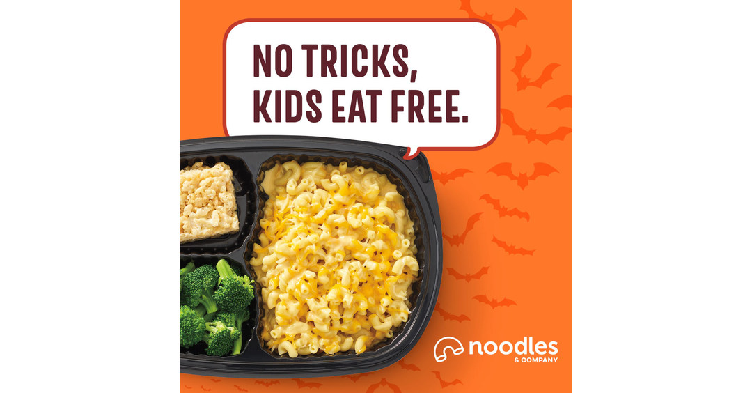 Celebrate Halloween With Free Kids Meal At Noodles Company