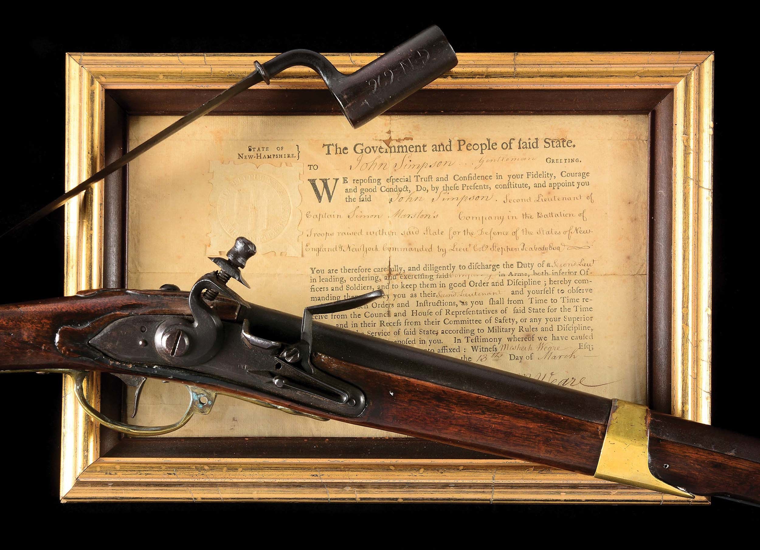Musket That Fired First Shot At Battle Of Bunker Hill Is Star Attraction At Morphy S Oct 22 23 Auction - roblox musket