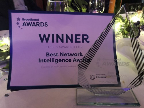 Prix de la meilleure intelligence réseau (PRNewsfoto/ZTE Corporation)