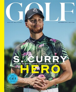 NBA All-Star, Golf Fanatic Stephen Curry Featured on the Cover of the 60th Anniversary Issue of GOLF Magazine