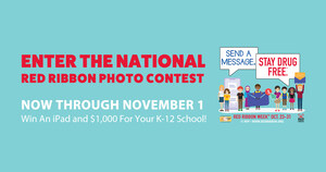 Red Ribbon Campaign Photo Contest to Award $20,000 to America's Schools for Drug Prevention