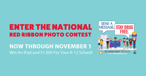 The 9th Annual National Red Ribbon Photo Contest is currently underway. Sponsored by the National Family Partnership and co-sponsored by the DEA, the contest is aimed at calling attention to the benefits of staying drug free through the use of photography.