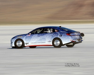 Sonata Hybrid Land Speed Record Attempt Concept
