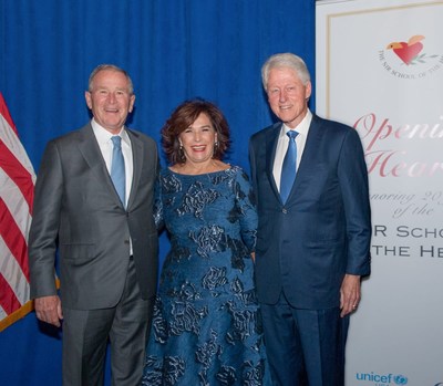 Dr. Judith Richter with former Presidents Bill Clinton and George W. Bush Dr. Judith Richter with former Presidents Bill Clinton and George W. Bush