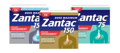 Zantac Packaging (Groupe CNW/Sanofi-Aventis Canada Inc.)