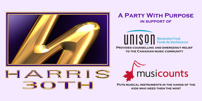 Harris 30th - UNISON and MusiCounts (CNW Group/Harris Institute)