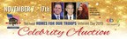 Homes For Our Troops 3rd Annual Veterans Day Celebrity eBay Auction with Jake Tapper, George Clooney, and Wynonna Judd, to raise funds for severely injured post-9/11 Veterans