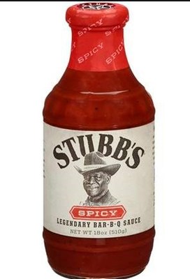 Legendary Spicy Bar-B-Q Sauce 18oz Bottle (PRNewsfoto/One World Foods, Inc)