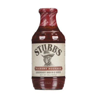 Legendary Hickory Bourbon Bar-B-Q Sauce 18oz Bottle (PRNewsfoto/One World Foods, Inc)