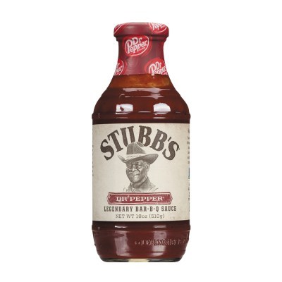 Dr. Pepper Bar-B-Q Sauce 18oz Bottle (PRNewsfoto/One World Foods, Inc)