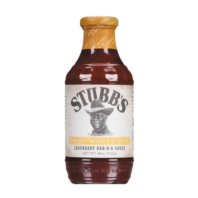 Sweet Honey & Spice Bar-B-Que Sauce 18oz Bottle (PRNewsfoto/One World Foods, Inc)