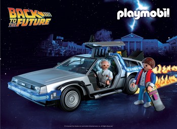 Playmobil has a new toy line celebrating the 35th Anniversary of "Back To The Future"