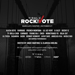 Watch TIDAL X Rock The Vote with Performances from Alicia Keys, Farruko, Lil Uzi Vert &amp; More Tonight