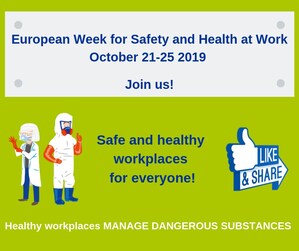 Join EU-OSHA in Marking the European Week for Safety and Health at Work 2019