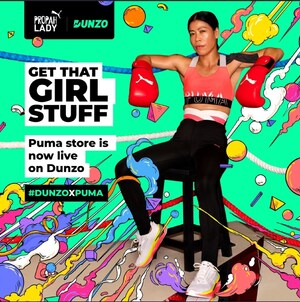 Dunzo Teams up With PUMA on Instant Deliveries for the 'Propah Lady' Campaign