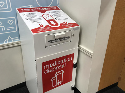 CVS Health has safe medication disposal at over 1,700 CVS Pharmacy locations across the country. (PRNewsfoto/CVS Health) CVS Health has safe medication disposal at over 1,700 CVS Pharmacy locations across the country. (PRNewsfoto/CVS Health)