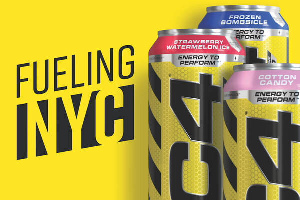 C4® Now Fastest-Growing Energy Drink in NYC