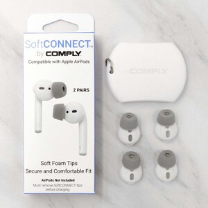 Introducing SoftCONNECT™ by Comply™, Compatible with Apple™ AirPods™