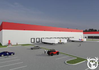 Red Stag Fulfillment New Fulfillment Center Rendering