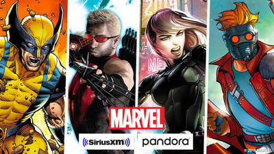 Marvel Entertainment and SiriusXM Enter a Major Multi-Year Deal to Create Original Podcasts for SiriusXM and Pandora