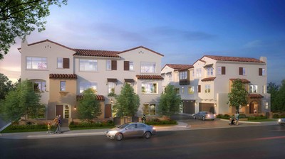 Brandywine Homes Opens Townhome Community Outside Pasadena Builder   Brandywine Homes Oliva 