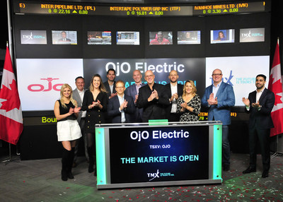 OjO Electric Corp. Opens the Market (CNW Group/TMX Group Limited)