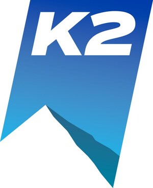 Nueva identidad empresarial y página web mundial para K2