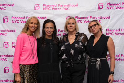 Katie Danziger, PPNYC Board Chair; Alexis McGill-Johnson, Acting President & CEO, Planned Parenthood Federation of America; Laura McQuade, President & CEO, Planned Parenthood NYC Votes PAC; Anya Hoerburger, PPNYC Votes PAC Board Chair. Photo credit: Giada Paoloni Katie Danziger, PPNYC Board Chair; Alexis McGill-Johnson, Acting President & CEO, Planned Parenthood Federation of America; Laura McQuade, President & CEO, Planned Parenthood NYC Votes PAC; Anya Hoerburger, PPNYC Votes PAC Board Chair. Photo credit: Giada Paoloni