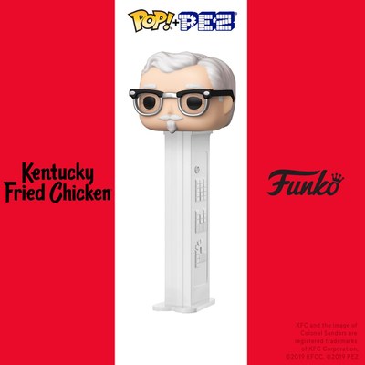 Kentucky Fried Chicken® has partnered with Funko and PEZ to create a limited-edition Pop! PEZ Colonel Sanders candy dispenser.