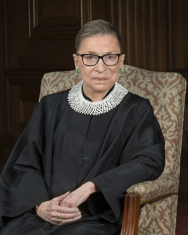 Ruth Bader Ginsburg. Collection of the Supreme Court of the United States
