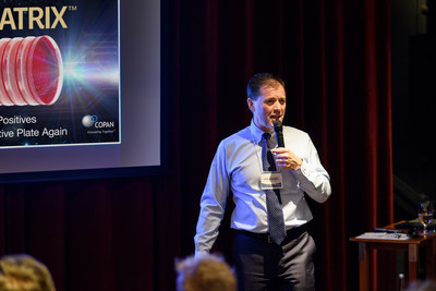 COPAN Diagnostics CEO presenting benefits of A.I. COPAN Diagnostics CEO presenting benefits of A.I.