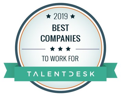 Symmons Industries, Inc. earns Top 5 company in TalentDesk’s 