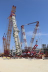 Sinopec Debuts World's Largest Crawler Crane in Saudi Arabia